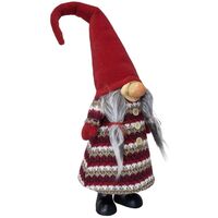 Gnome Wobble Girl Red 35cm