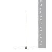 Silver Euroshaft Quartz Seconds Hand (100mm) image