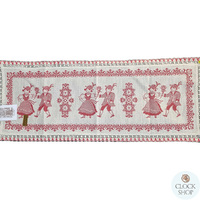 Red Dancers Table Runner By Schatz (100cm) image