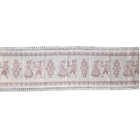 Dancers Pink Table Runner 40 X 160cm By Schatz