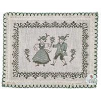 Green Dancers Placemat By Schatz (40 x 50cm) image