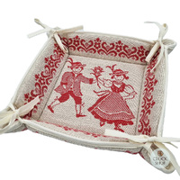 Red Dancers Bread Basket By Schatz image