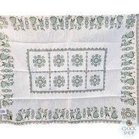 Green Dancers Tablecloth By Schatz (175 x 135cm) image