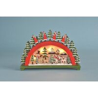 Arch Snowman Colourful 20cm