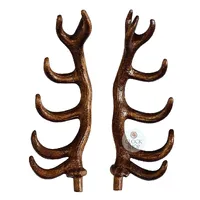 85mm Wooden Cuckoo Clock Antlers To Suit HÖNES Clock (Detailed) image