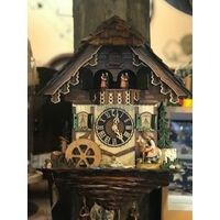 Chalet Girl Feeding Horse with Water Wheel - Hones - 86271TS