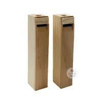 100mm Cuckoo Clock Whistle Pair (Wood)