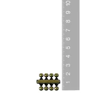 4.7mm Gold Numeral Dots (Set Of 8)