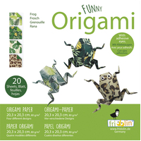 Funny Origami- Frog