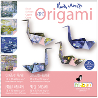 Art Origami- Swan (Claude Monet) image