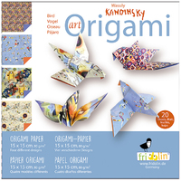 Art Origami- Bird (Wassily Kandinsky) image