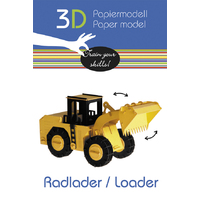 Loader - 3d Paper Model