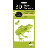 Frog - 3D Paper Model