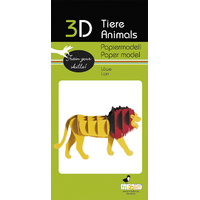 Lion - 3D Paper Model