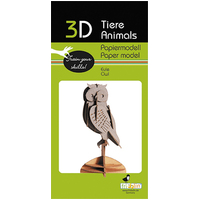 OWL - 3D PAPER MODEL