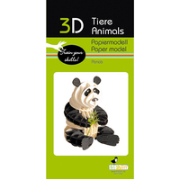 3D Paper Model- Panda