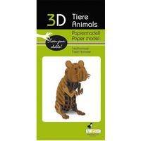 3D Paper Model- Hamster image