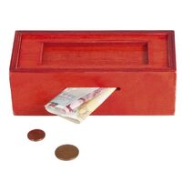 Money Trick Box - Natural Red Challenging