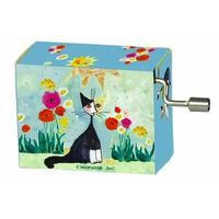 Classic Art Hand Crank Music Box- My Garden (Happy Birthday) image