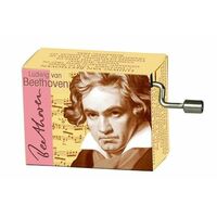 Classical Composers Hand Crank Music Box (Beethoven- Fur Elise)