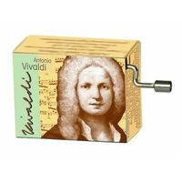 Classical Composers Hand Crank Music Box (Vivaldi- Spring) image