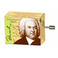 Classical Composers Hand Crank Music Box (Bach- Air) image