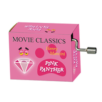 Movie Classics Hand Crank Music Box (Pink Panther) image