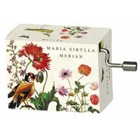 Classic Art Hand Crank Music Box- Maria Sibylla Merian (Vivaldi- Spring) image