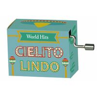 Music Box Hand Crank World Hits - Cielito Lindo