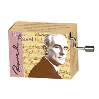 Classical Composers Hand Crank Music Box (Ravel- Boléro) image