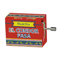 World Hits Hand Crank Music Box (El Condor Pasa) image