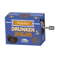 World Hits Hand Crank Music Box (Drunken Sailor) image