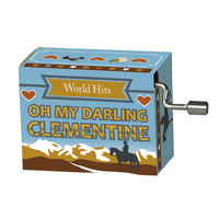 World Hits Hand Crank Music Box (Oh My Darling Clementine) image