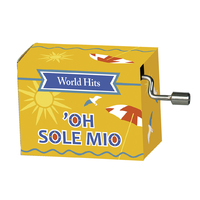 Music Box Hand Crank World Hits - O Sole Mio