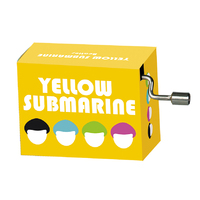 Modern Designs Hand Crank Music Box- The Beatles (Yellow Submarine) image