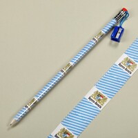 St - Pencil Large With Rubber Bavarian