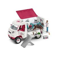 Mobile Vet with Hanoverian Foal