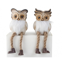 Owl Shelf Sitter 16cm