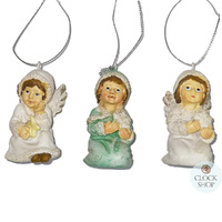 6.5cm Angel Hanging Decoration- Assorted Designs