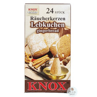 Incense Cones- Gingerbread Scent (Box of 24)
