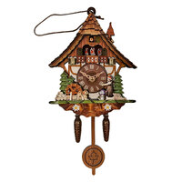 Cuckoo Clock Magnet Hanging Decoration 4 Designs