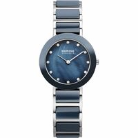 Watch - Bering Ladies Ceramic 11429 Ceramic Blue Band