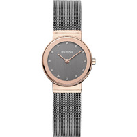 Watch - Bering Ladies Classic 10126 Rose & Grey / Grey Mesh