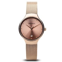 Watch - Bering Ladies Classic 13326 Rose Gold Mesh