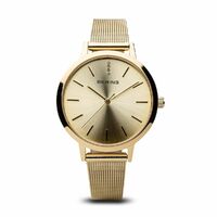 Watch - Bering Ladies Vintage 13434 Gold Slim Mesh