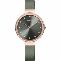 Watch - Bering Ladies Classic 12034-677 Olive Polish