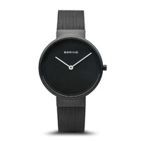 Watch - BERING Ladies Ceramic 114531 Black Matt Mesh Band