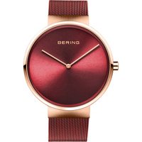 Watch - BERING Ladies Classic 14539 Rose & Red / Red Mesh