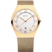 Watch - Bering Gents Classic 11137 Gold Mesh