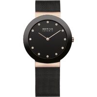 Watch - Bering Ladies Ceramic 11435 Black Mesh